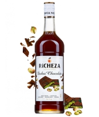 Сироп RiCHEZA Dubai chocolate Дубайский Шоколад стекло 1000 мл