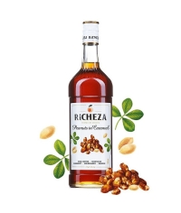Сироп RiCHEZA Peanuts in caramel Арахис в карамели стекло 1000 мл