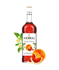 Сироп RiCHEZA Sicilian orange Сицилийский апельсин стекло 1000 мл