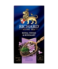 Чай черный Richard Royal Thyme & Rosemary аром. 25 саше × 2 г
