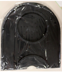 Коврик для темпинга угловой 14×12,8×3,8 см черный