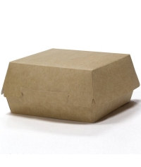 Коробка для бургера Kraft 120×120×70 мм