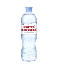 Вода питьевая Святой Источник негазированная 500 мл ПЭТ