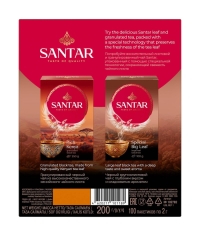 Чай черный SANTAR Legendary Strong байховый 100 пак. × 2 г Чай черный SANTAR Legendary Strong байховый 100 пак. × 2 г