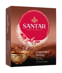 Чай черный SANTAR Legendary Strong байховый 100 пак. × 2 г Чай черный SANTAR Legendary Strong байховый 100 пак. × 2 г