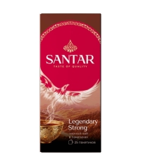 Чай черный SANTAR Legendary Strong байховый 25 пак. × 2 г Чай черный SANTAR Legendary Strong байховый 25 пак. × 2 г