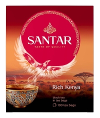 Чай черный SANTAR Rich Kenya гранулированный 100 пак. × 2 г