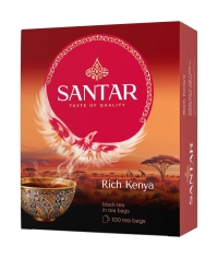 Чай черный SANTAR Rich Kenya гранулированный 100 пак. × 2 г Чай черный SANTAR Rich Kenya гранулированный 100 пак. × 2 г