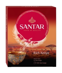 Чай черный SANTAR Rich Kenya гранулированный 100 пак. × 2 г Чай черный SANTAR Rich Kenya гранулированный 100 пак. × 2 г