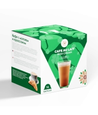 Капсулы Single Cup для Dolce Gusto Cafe au Lait IRISH CREAM 16 шт.