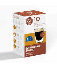 Кофе-капсулы Single Cup для Dolce Gusto Americano STRONG ×10 шт.