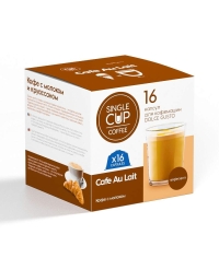 Кофейные капсулы Single Cup для Dolce Gusto CAFE AU LAIT 16 шт.