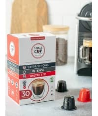 Набор кофе-капсул Single Cup для Nespresso: Extra Strong, Intense, Ristretto 30 шт.