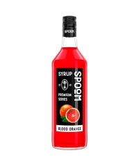 Сироп Spoom Blood Orange Красный Апельсин стекло 1000 мл