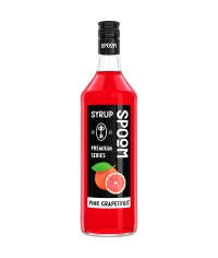 Сироп Spoom Pink Grapefruit Розовый грейпфрут стекло 1000 мл