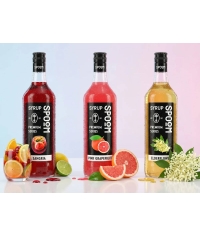Сироп Spoom Pink Grapefruit Розовый грейпфрут стекло 1000 мл