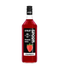 Сироп Spoom Strawberry Клубника стекло 1000 мл
