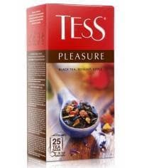 Чай черный TESS Pleasure с добавками 25 пак. × 1,5 г