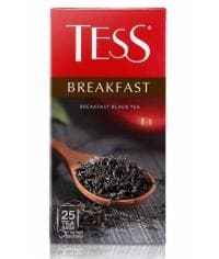 Чай TESS BREAKFAST черный в пакетиках, 25 х 1,8г