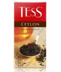 Чай TESS CEYLON черный в пакетиках, 25 х 2г