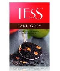 Чай TESS Earl Grey черный листовой с ароматом бергамота 200 г