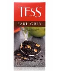 Чай TESS Earl Grey черный с аром. бергамота, 25 х 1,8г