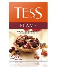 Чай TESS FLAME фрукт. листовой земляника роз. перец 90 г