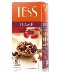 Чай TESS FLAME фруктовый земляника роз. перец 25 пак. × 2г