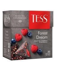 Чай TESS Forest Dream черный с добавками 1,8 г х 20 пирам.