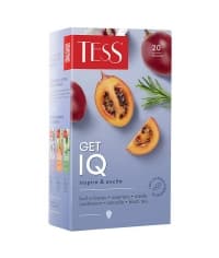 Чай TESS Get IQ черный с аром. тамарилло 1,5 г х 20 пак.