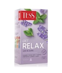 Чай TESS Get Relax с ароматом бузины 1,5 г х 20 пак.