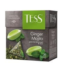 Чай TESS Ginger Mojito зелёный аромат. 20 пирам. × 1,8г