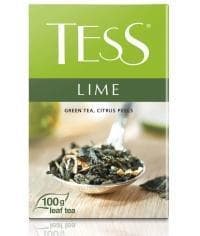 Чай TESS LIME зеленый листовой аромат. 100 г