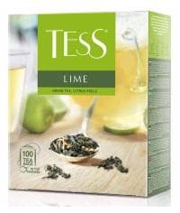 Чай TESS LIME зелёный листовой с добавками 100 пак. × 1,5г