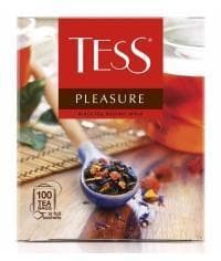Чай TESS Pleasure черный с добавками 100 пак. х 1,5г