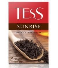 Чай TESS SUNRISE черный крупнолистовой 100 г