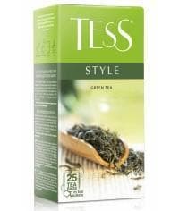 Чай TESS STYLE зелёный листовой 25 пак. × 1,8г