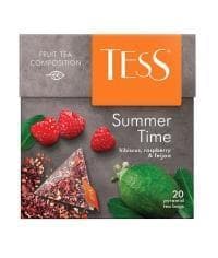 Чай TESS Summer Time малина фейхоа 20 пирам. × 1,8 г