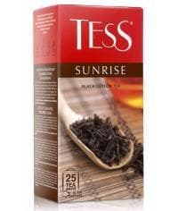 Чай TESS SUNRISE черный в пакетиках, 25 х 1,8г