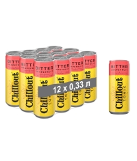 Тоник сильногазированный Chillout Bitter Grapefruit Чиллаут Биттер Грейпфрут 330 мл ж/б