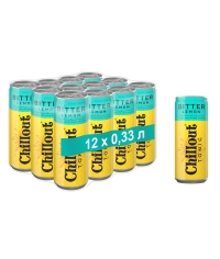 Тоник сильногазированный Chillout Bitter Lemon Чиллаут Биттер Лимон 330 мл ж/б
