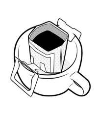 Кофе молотый в дрип-пакетах Tasty Coffee Эфиопия Сидамо 11.5 г × 10 шт.