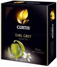 Чай черный Curtis Earl Grey 100 саше × 2 г