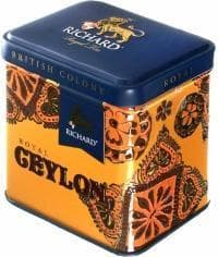 Подарочный черный чай Richard BC Royal CEYLON банка 50г