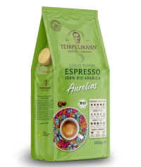 Кофе в зернах Tempelmann Espresso AURELIAS BIO 1000 г