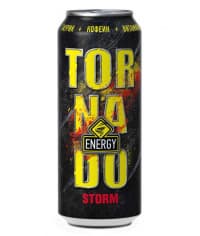 Энергетический напиток Tornado Energy Storm 450 мл ж/б