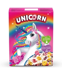 Готовый завтрак UNICORN Радужные колечки с фруктовым вкусом 195 г