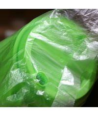 Крышка с колпачком на поводке FLIP-TOP Салатовая матовая d=90