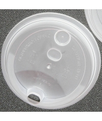 Крышка тип А без заглушки Прозрачная матовая d=90