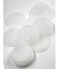 Крышка тип А без заглушки Прозрачная матовая d=90